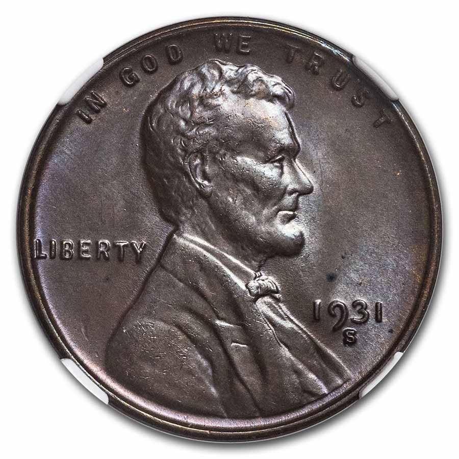 1931 S Lincoln Wheat Penny Value BN APMEX