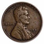 1931-S Lincoln Cent VF