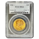 1932 $10 Indian Gold Eagle MS-64 PCGS