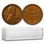 1932-D Lincoln Cent 50-Coin Roll VG/Fine