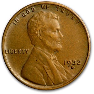 1932-D Lincoln Cent AU