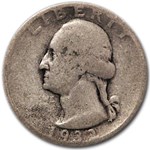 1932-D Washington Quarter AG