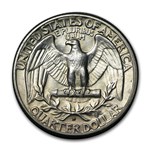 1932-D Washington Quarter AU-58