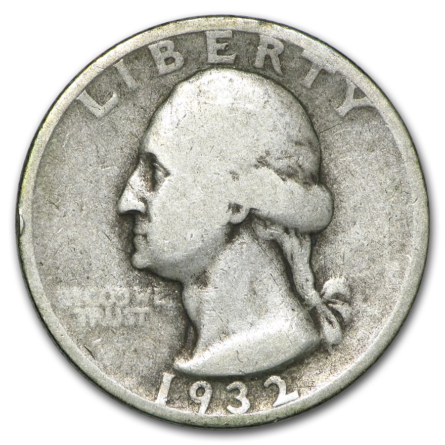 1932-S Washington Quarter VG