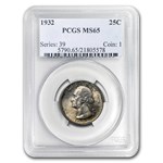 1932 Washington Quarter MS-65 PCGS