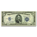 1934-A $5.00 Silver Certificate CU (Fr#1651)