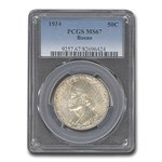 1934 Boone Half Dollar MS-67 PCGS