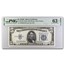 1934-D $5.00 Silver Certificate CU-63 EPQ PMG (Fr#1654) Wide I