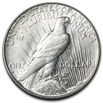 1934-D Peace Dollar AU-58