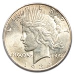 1934-D Peace Dollar MS-63 PCGS