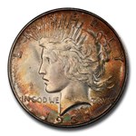 1934-D Peace Dollar MS-66+ PCGS (Toned)