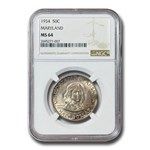 1934 Maryland Tercentenary Half Dollar MS-64 NGC