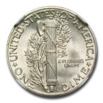 1934 Mercury Dime MS-66 NGC (FB)