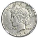 1934-S Peace Dollar AU