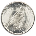 1934-S Peace Dollar MS-64 PCGS