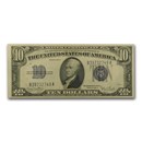 1934s $10 Silver Certificate AU (Random Districts)