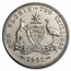 1935 Australia Silver Florin George V AU