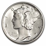 1935-D Mercury Dime BU