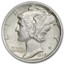 1935 Mercury Dime AU