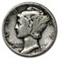 1935 Mercury Dime Good/VF