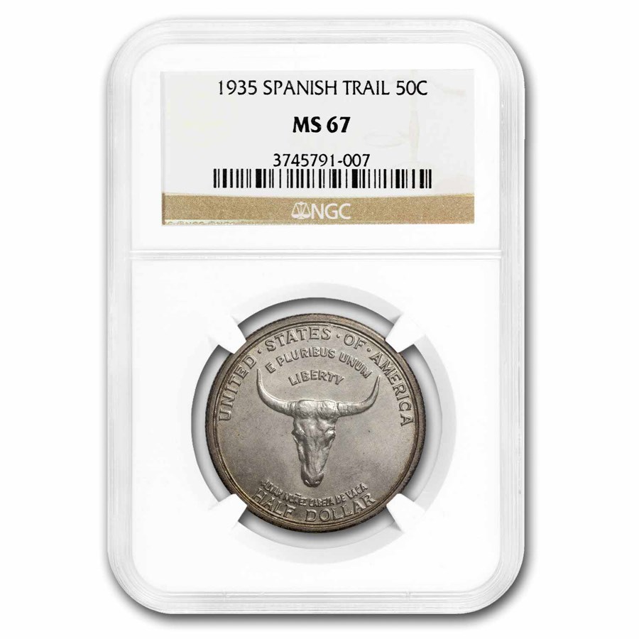 1935 Old Spanish Trail Half Dollar MS-67 NGC