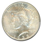 1935 Peace Dollar MS-63 PCGS