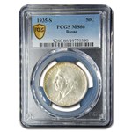 1935-S Boone Half Dollar MS-66 PCGS