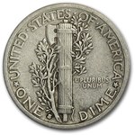 1935-S Mercury Dime Fine/VF