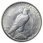 1935-S Peace Dollar AU-58