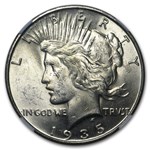 1935-S Peace Dollar MS-63 NGC