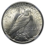 1935-S Peace Dollar MS-63 NGC