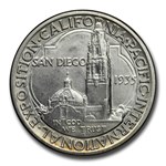 1935-S San Diego Commemorative Half AU