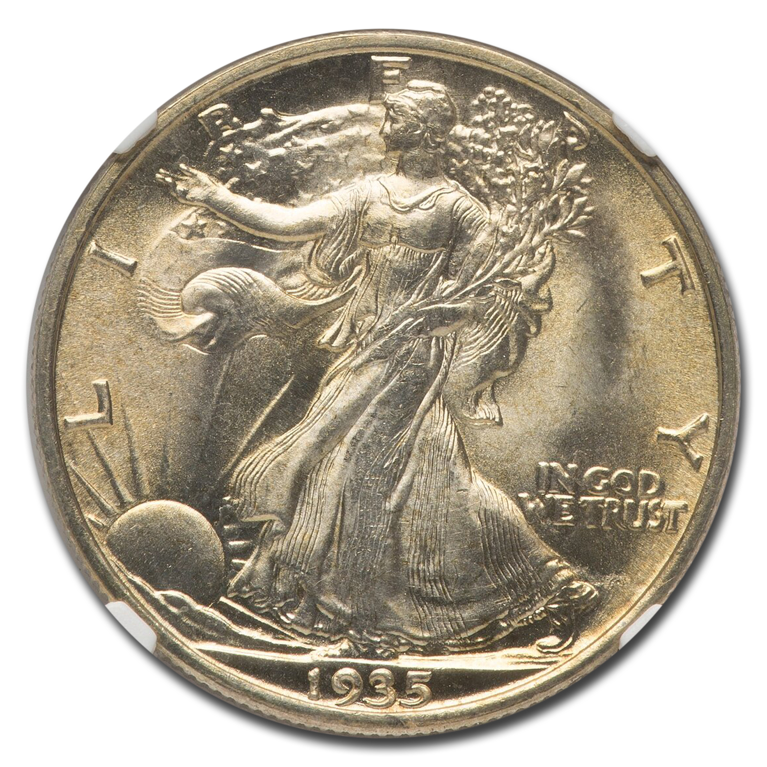 1935 S Walking Liberty Half Dollar Value APMEX