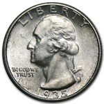 1935-S Washington Quarter BU