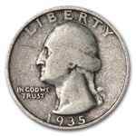 1935-S Washington Quarter Good/Fine