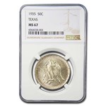 1935 Texas Half Dollar Commem MS-67 NGC