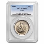 1935 Texas Half Dollar Commemorative MS-66 PCGS