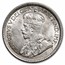 1936 Canada Silver 10 Cents George V AU