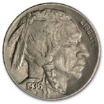 1936-D Buffalo Nickel XF