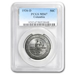 1936-D Columbia, SC Half Dollar MS-67 PCGS