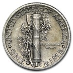 1936-D Mercury Dime XF