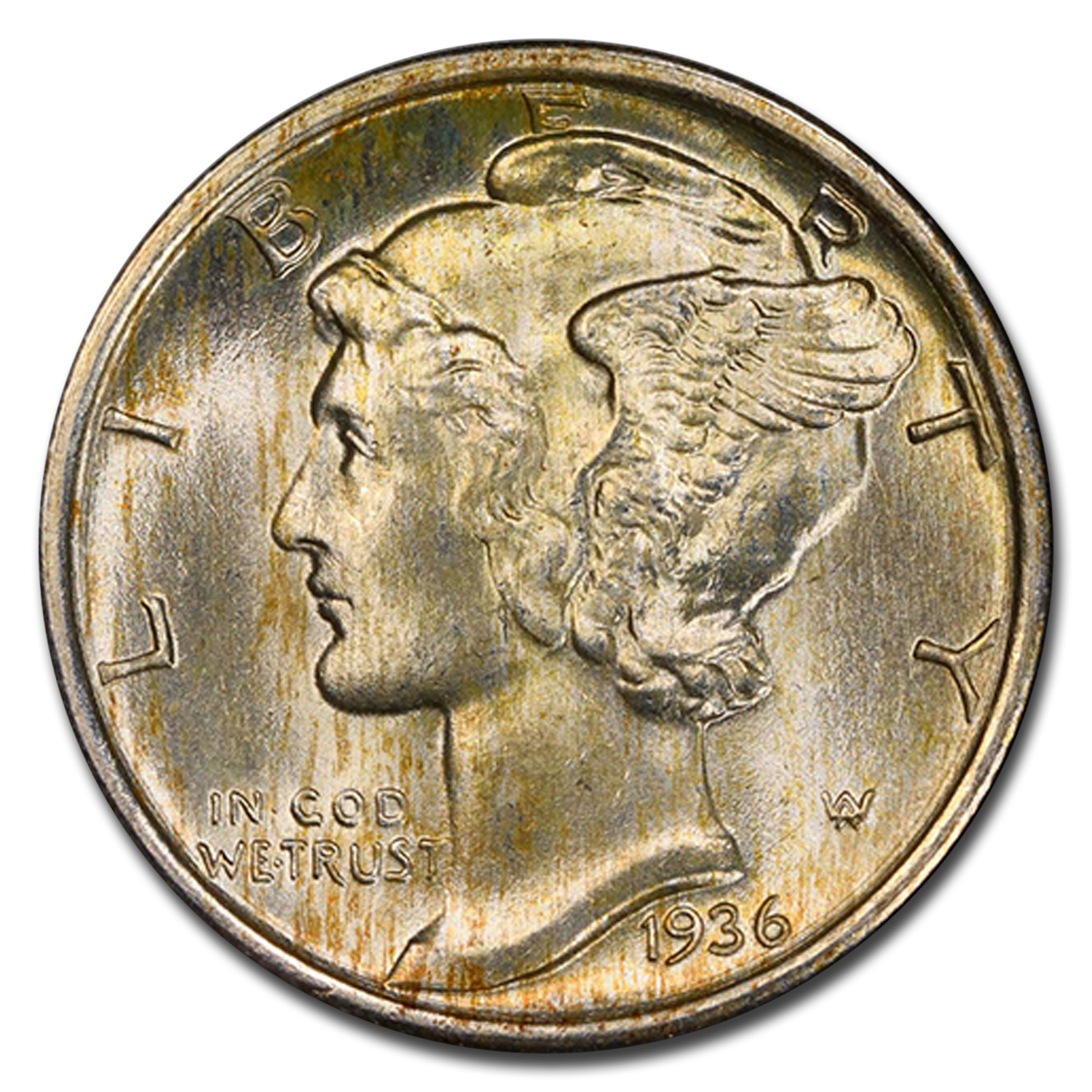 Buy 1936 Mercury Dime MS-66 PCGS (FB) | APMEX