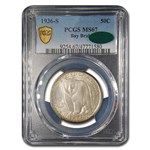 1936-S Bay Bridge Commemorative Half MS-67 PCGS CAC