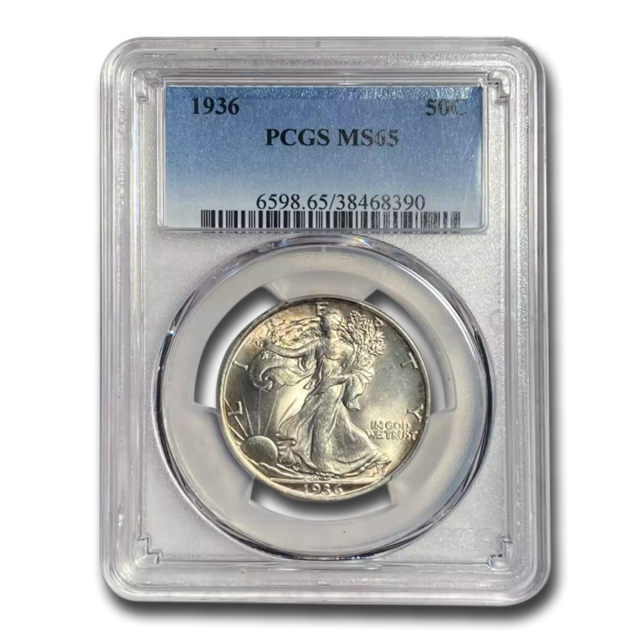 1936 Walking Liberty Half Dollar MS-65 PCGS