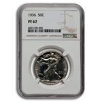 1936 Walking Liberty Half Dollar PF-67 NGC