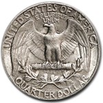 1936 Washington Quarter AU