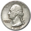 1936 Washington Quarter Good/VF