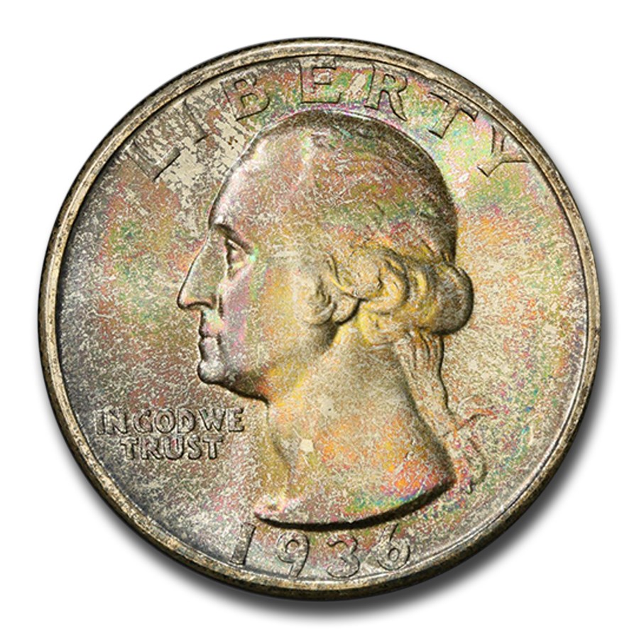 1936 Washington Quarter MS-67 PCGS