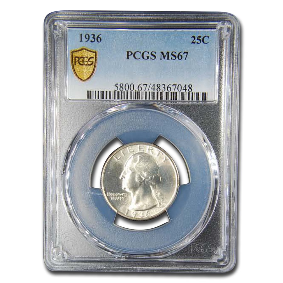 Buy 1936 Washington Quarter MS-67 | APMEX