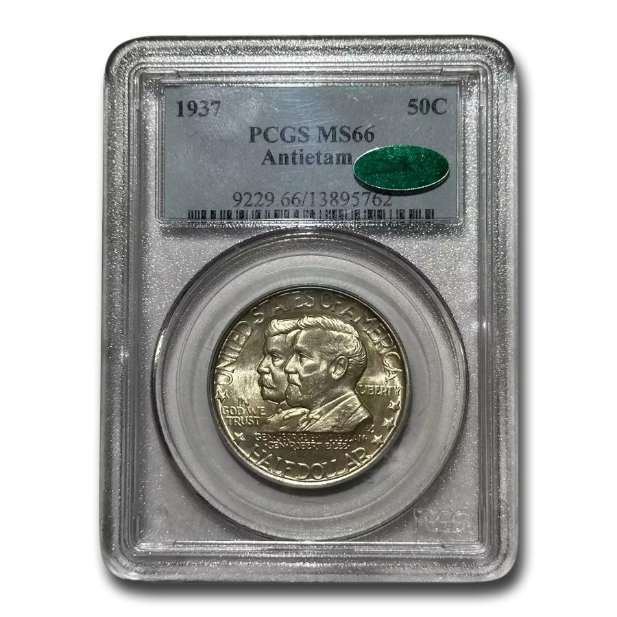 Buy 1937 Battle of Antietam Half Dollar Commem MS-66 PCGS CAC | APMEX